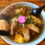 さんぱちの醤油ラーメン