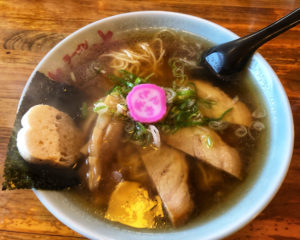 さんぱちの醤油ラーメン